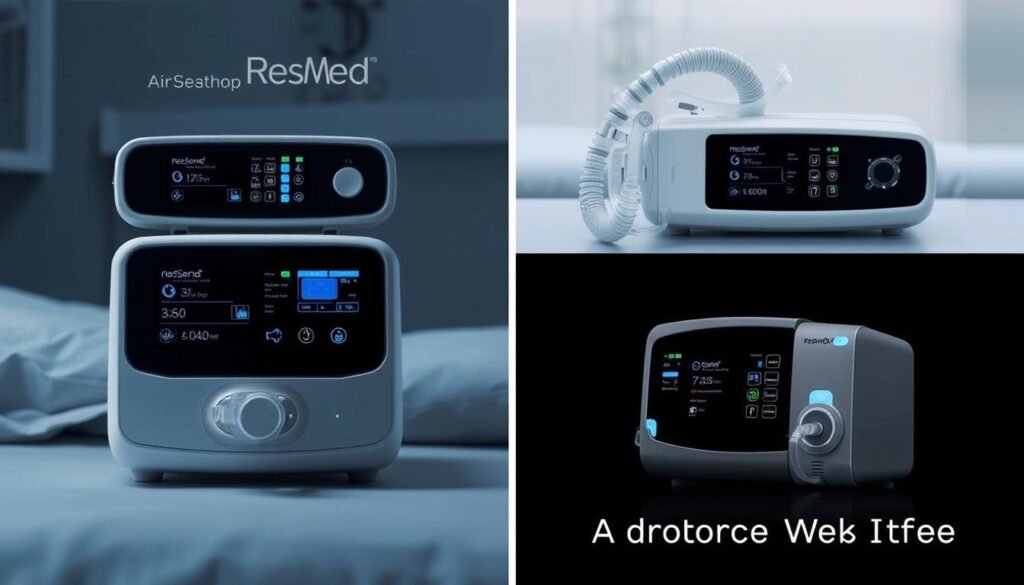 ResMed AirSense 和 AirCurve VAuto 系列睡眠呼吸機的圖片 ResMed AirSense 和 AirCurve VAuto 系列睡眠呼吸機的圖片