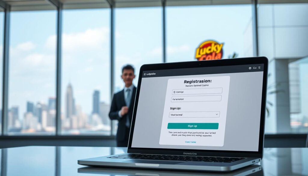 online casino registration process