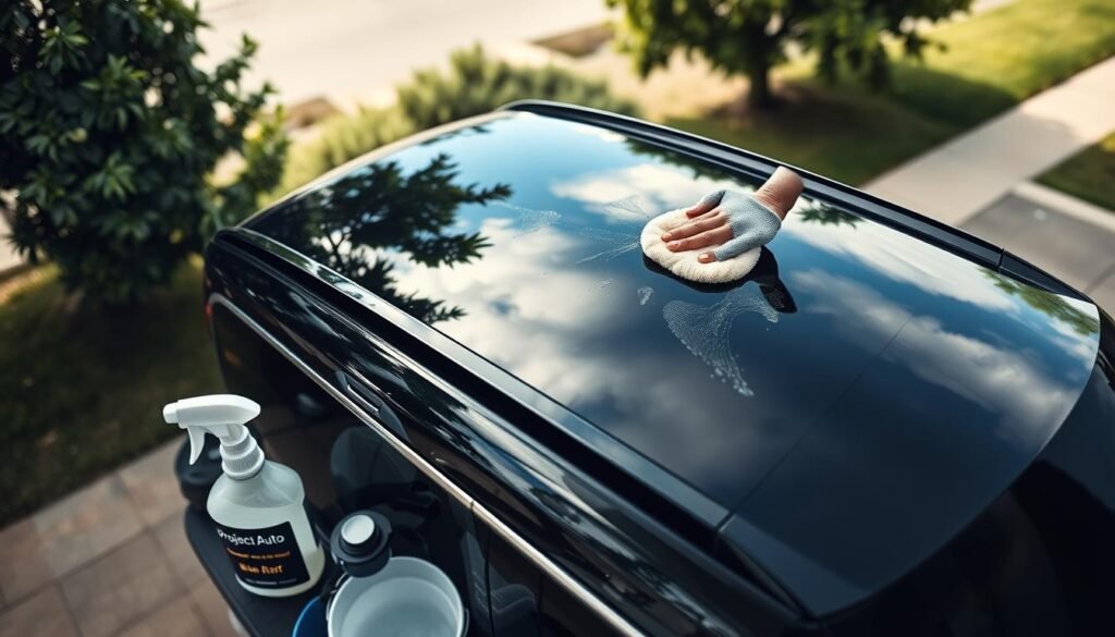 SUV車頂清潔步驟 SUV車頂清潔步驟