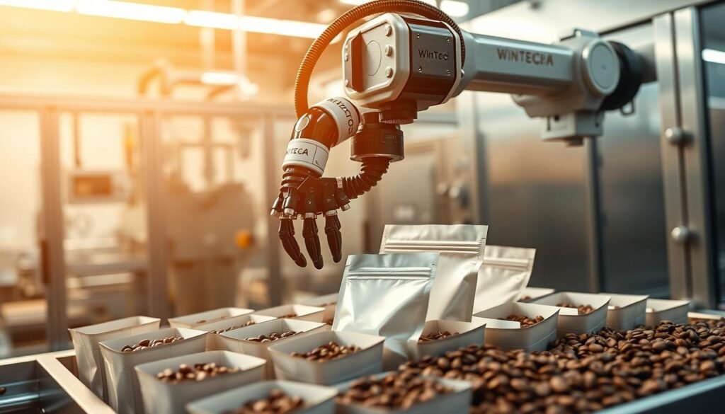 Smart Robotics in Coffee Packaging