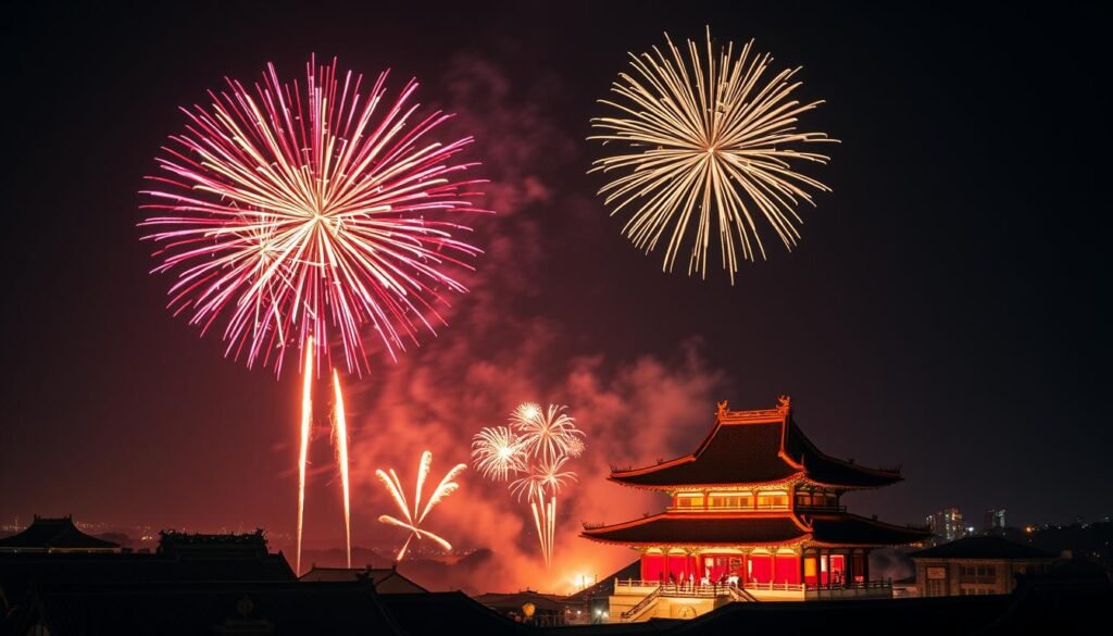 煙火效果