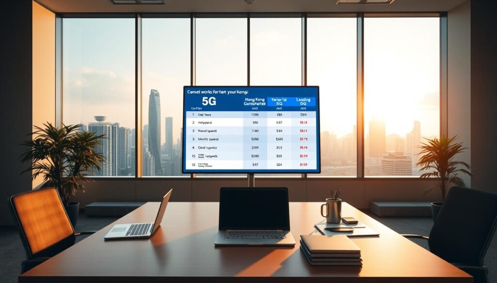 香港5G網絡運營商比較