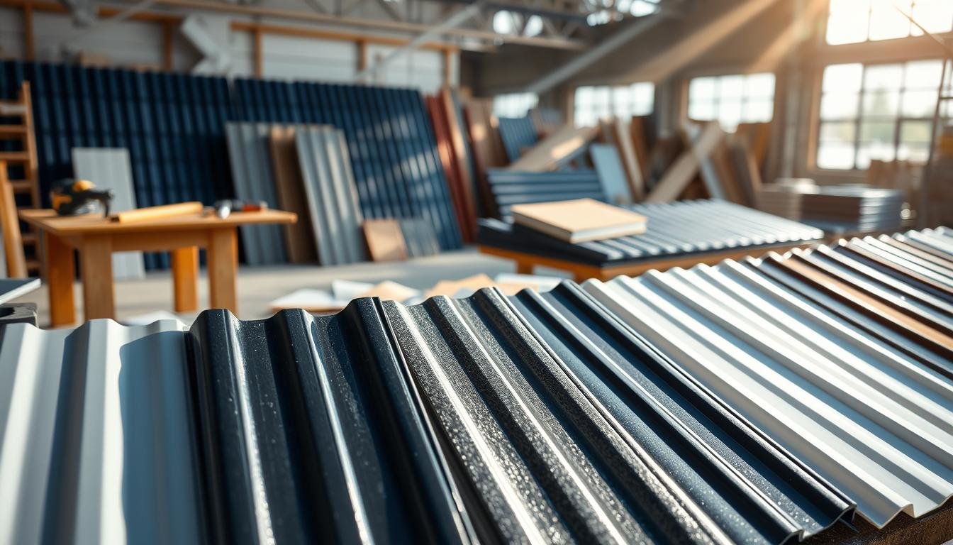 flat roofing sheets